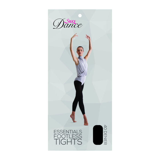 SILKY DANCE Essentials 40 Denier Footless Tights - Mayra Hosiery