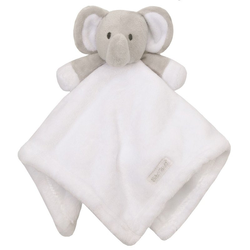 Baby Comforter Security Blanket Novelty Elephant-White