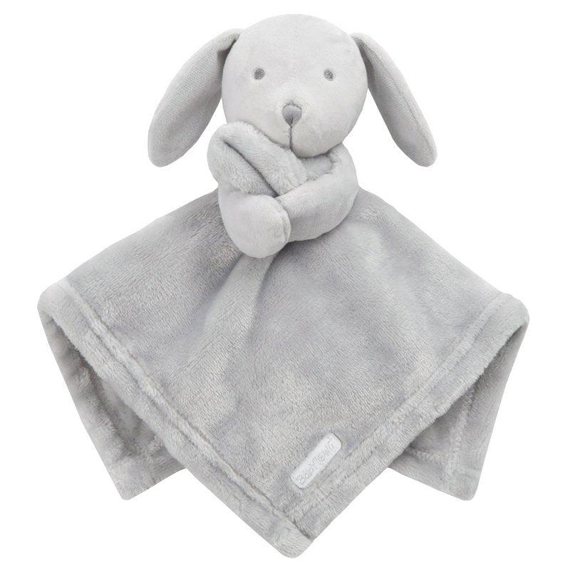 Baby Comforter Security Blanket Novelty Bunny- Grey