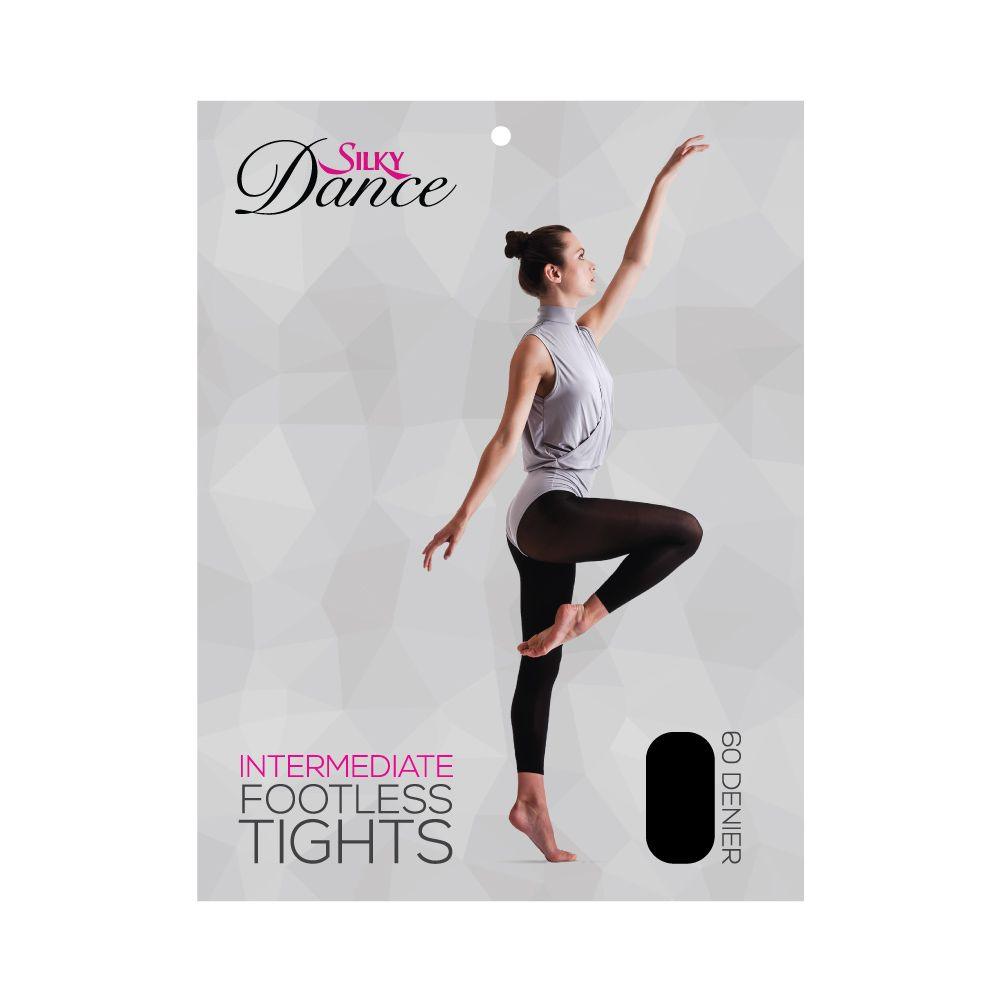 SILKY DANCE  60 Denier Footless Tights - Mayra Hosiery