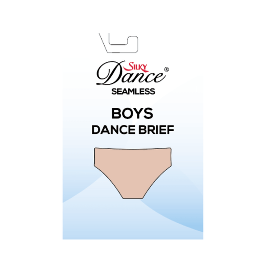 SILKY DANCE Seamless Boys Dance Brief - NUDE - Mayra Hosiery