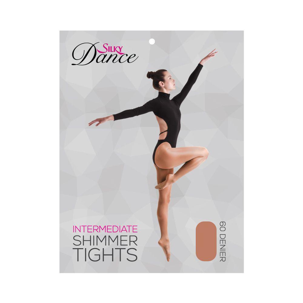 SILKY DANCE 60 Denier Shimmer Footed Tights - Mayra Hosiery