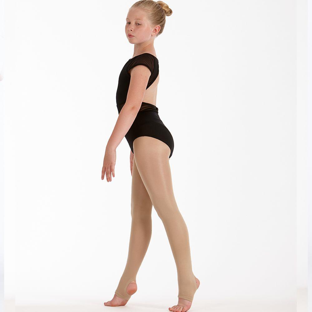 SILKY DANCE 60 Denier Shimmer Stirrup Tights - Mayra Hosiery